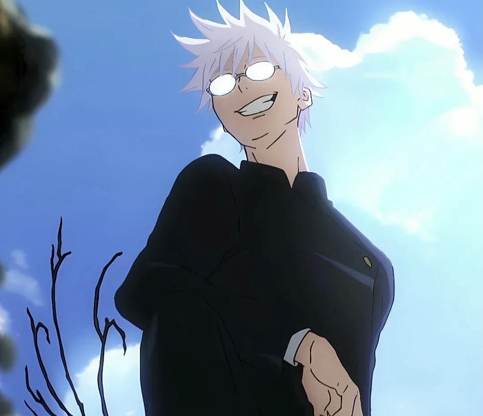 avatar gojo anime tông màu tối