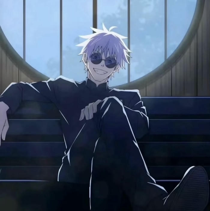 avatar gojo phong cách tối giản