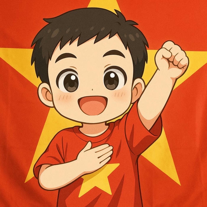 avatar quốc kỳ cờ việt nam nền đỏ sao vàng