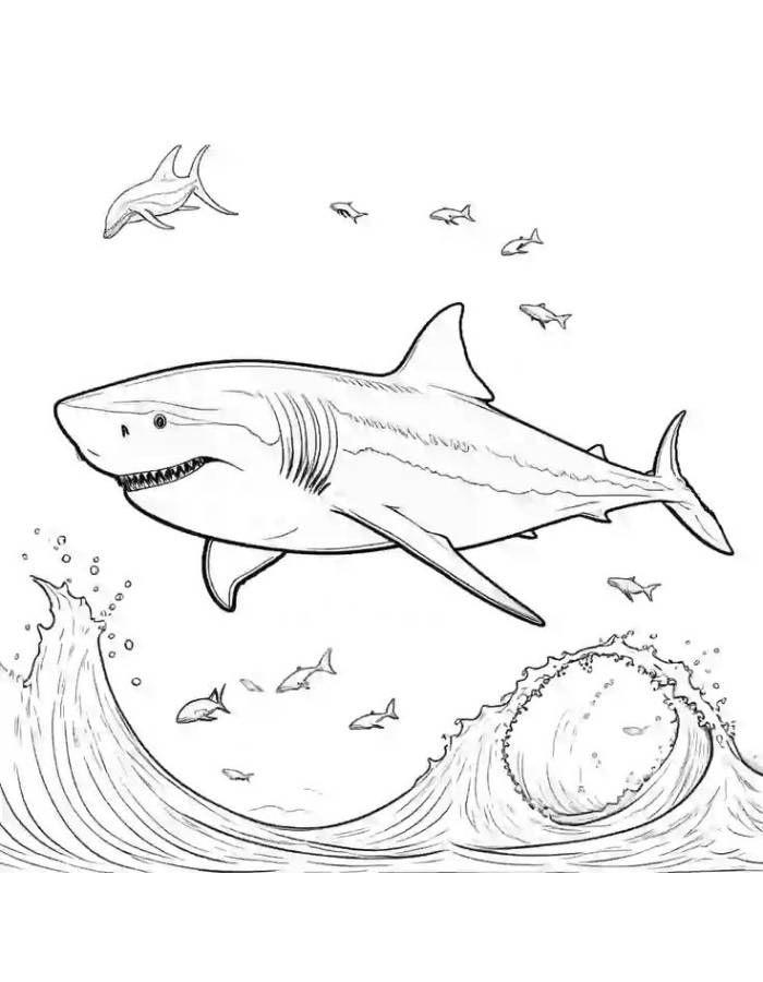 cá mập thân thiện cho trẻ