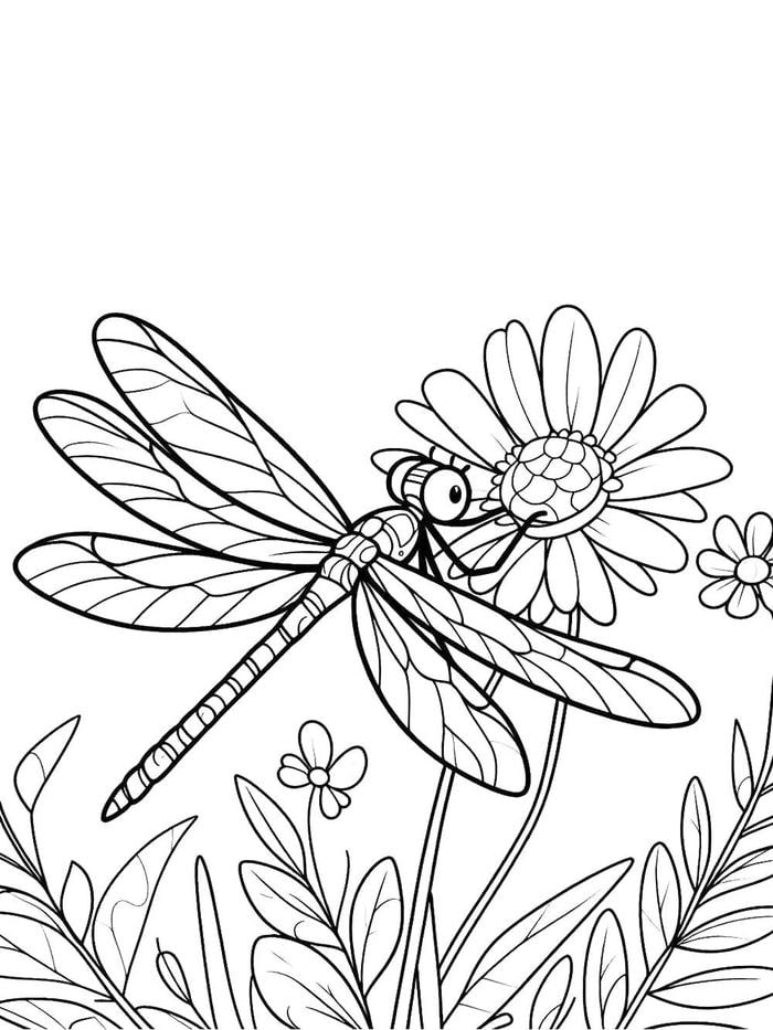 chuồn chuồn hoạt hình cho trẻ