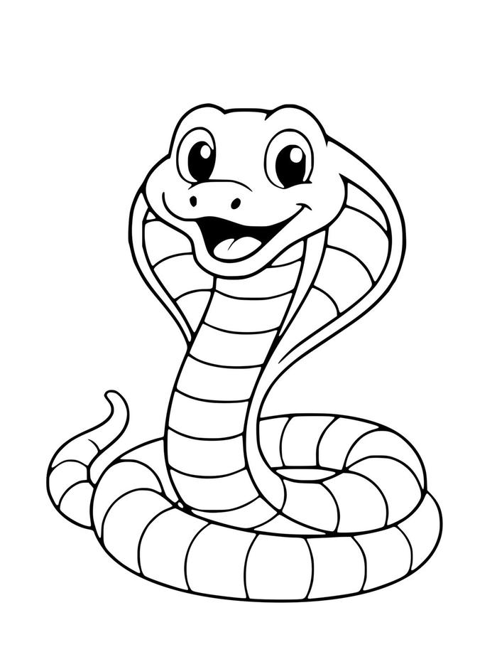 con rắn thân thiện cho bé tô