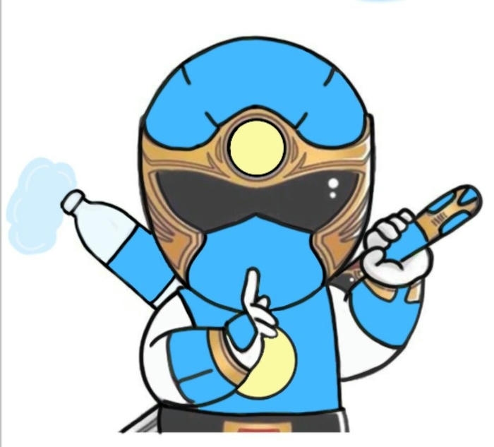 hình ảnh siêu nhân gao chibi ngộ nghĩnh đáng yêu