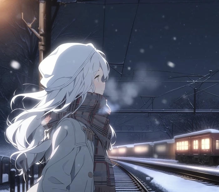 hình avatar buồn nữ anime trầm buồn