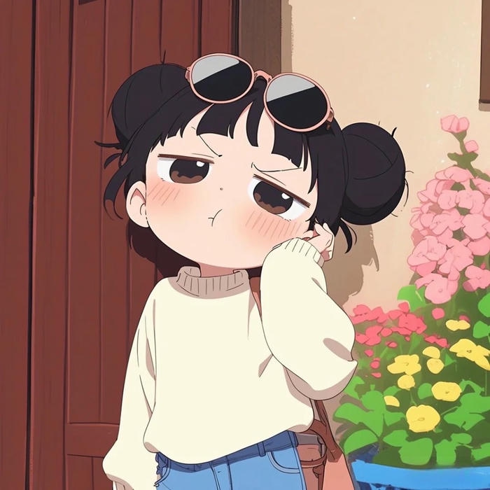 hình avatar hoạt hình đẹp thanh lịch