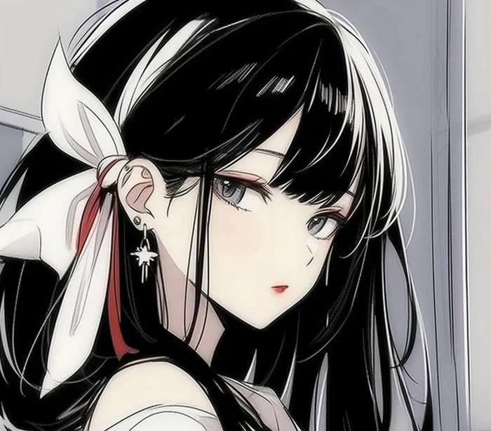 hình avatar nữ anime ngầu lạnh sâu