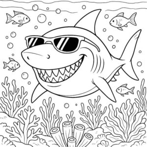 hình cá mập sinh động