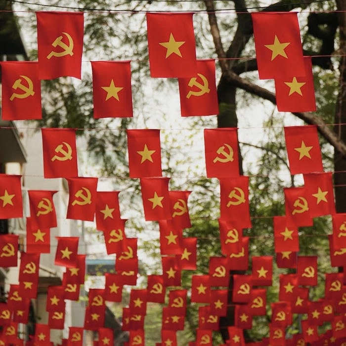 hình đại diện quốc kỳ cờ việt nam trang trọng