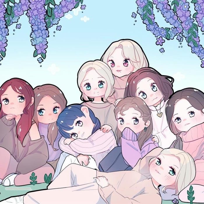 ảnh avatar nhóm bạn thân đẹp nhất