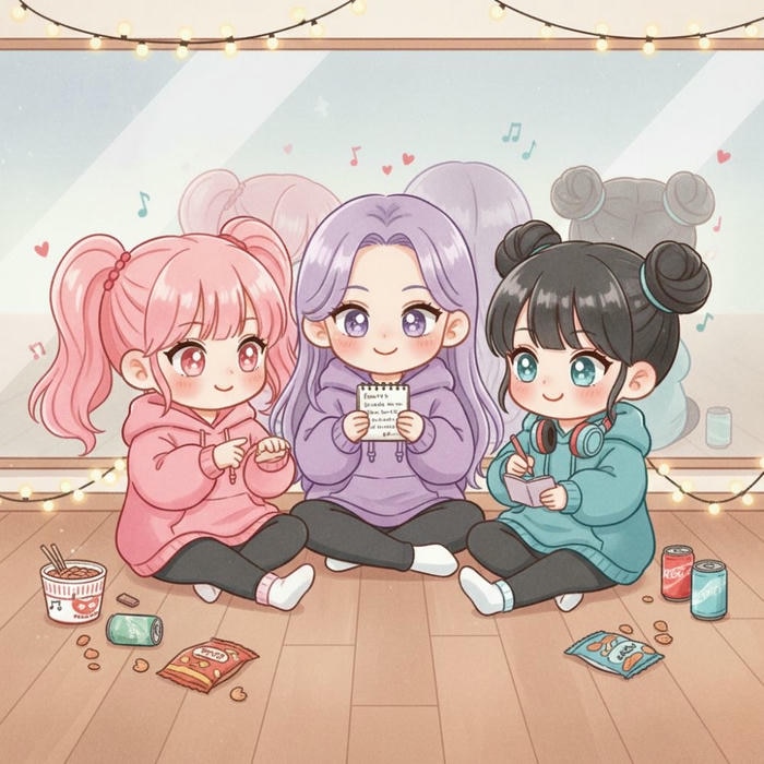 hình ảnh avatar nhóm bạn bè đáng yêu