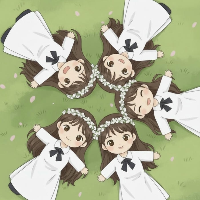 hình ảnh avatar nhóm bạn bè dễ mến