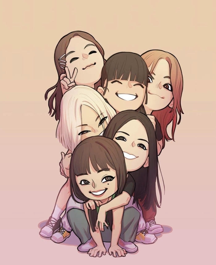 hình ảnh avatar nhóm bạn thân ngộ nghĩnh