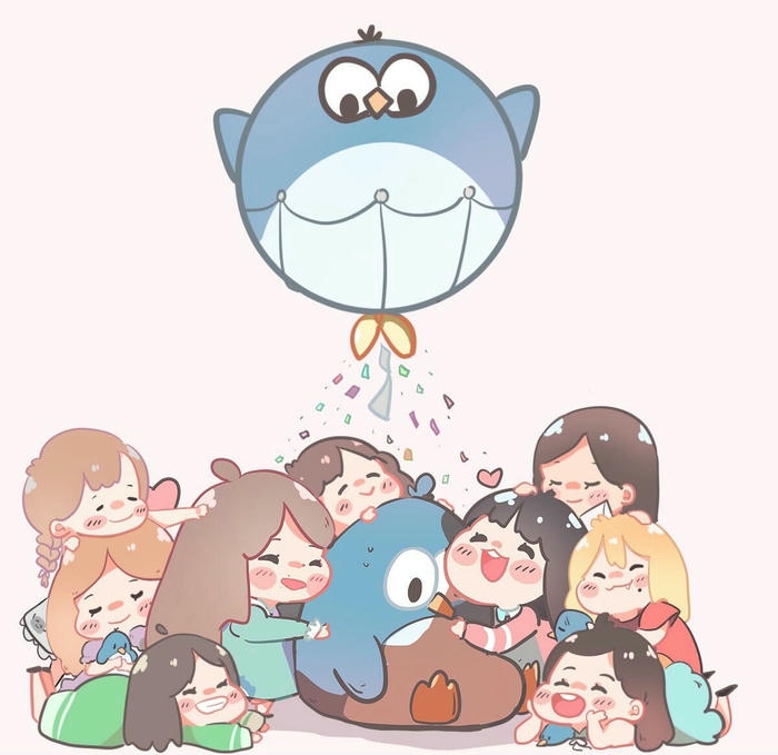 hình avatar nhóm bạn thân đơn giản