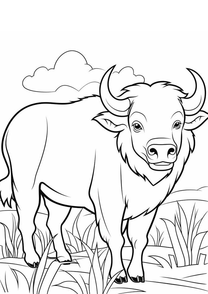 hình tranh tô màu hình thể lớn